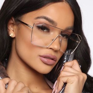 Square Clear Fashion Frames